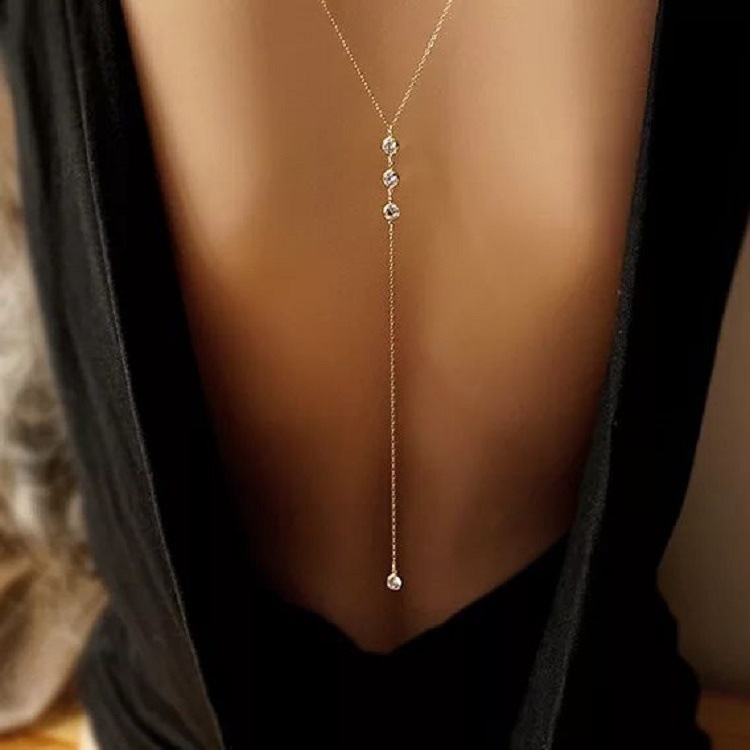 Body Jewelry For Women - Nowy Seksowny Naszyjnik z Cyrkoniami na
