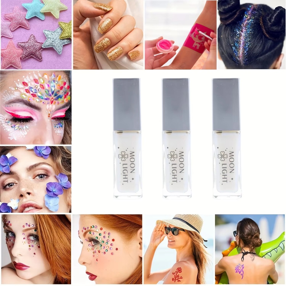 Body Jewelry Glue - Przyjazny dla skóry klej brokatowy 10ml
