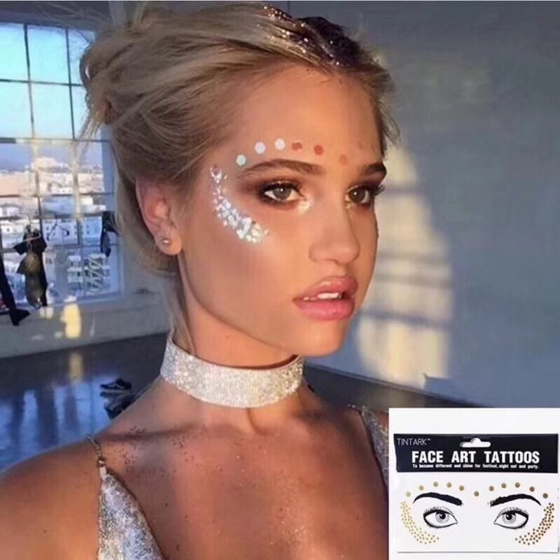 Body Jewelry Glue - Błyszcząca tymczasowa naklejki z tatuażami Europa