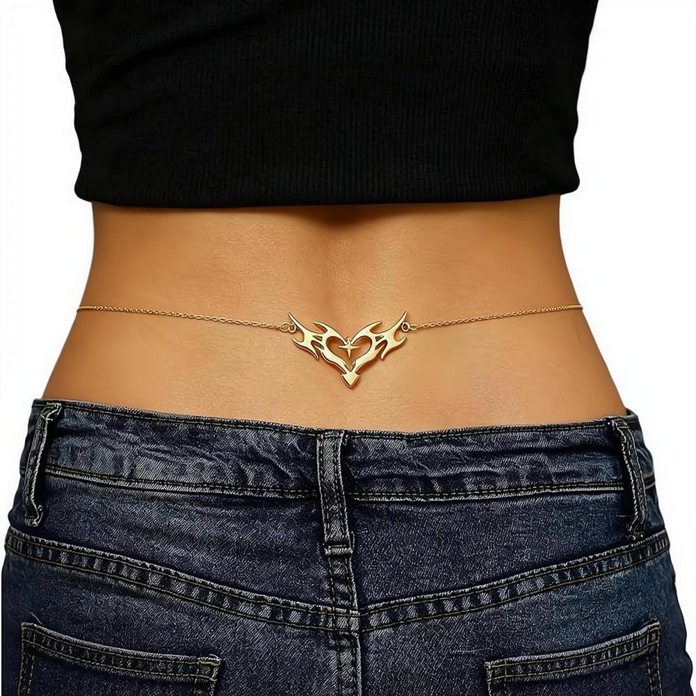 Gotycki Łańcuszek na Pas dla K – Body Jewelry Y2K recenzja i cena