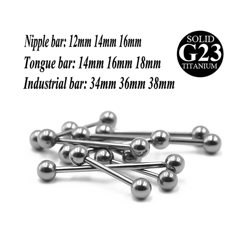 2 sztuk G23 tytanowy język Pie – Body Jewelry Industrial recenzja i cena