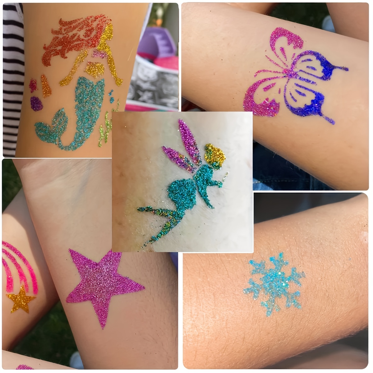DIY Tatuaż Flash 12 Kolorów Br – Body Jewelry Glue recenzja i cena