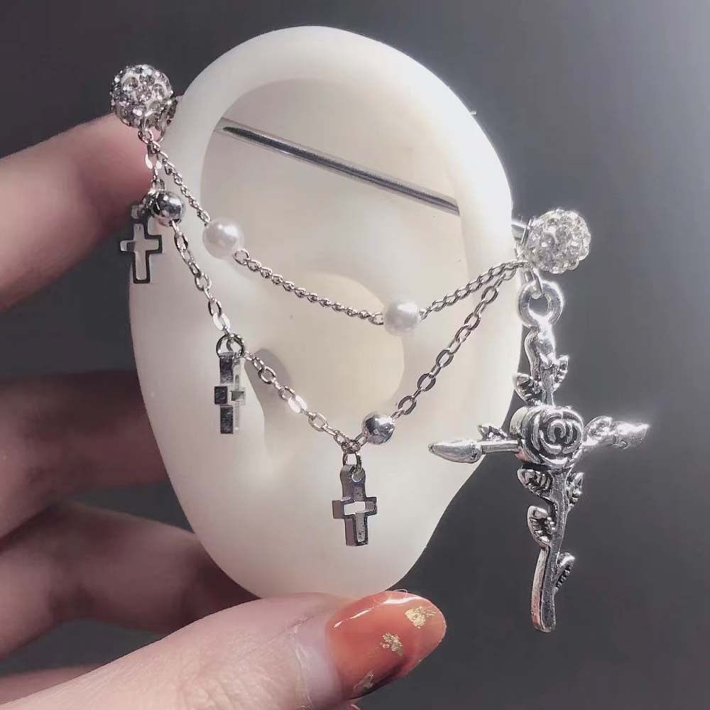 1PC Przemysłowe rusztowanie sz – Body Jewelry Industrial recenzja i cena