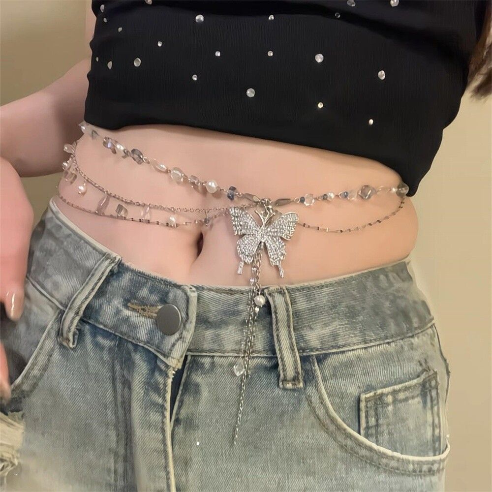 Łańcuszek na talię w stylu Y2K – Body Jewelry Y2K recenzja i cena
