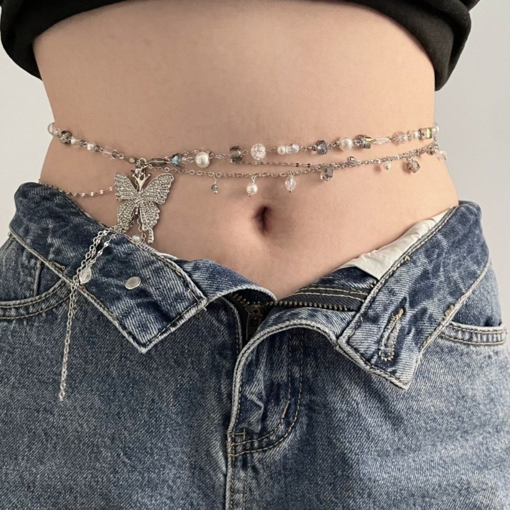 Kreatywny łańcuszek na talię w – Body Jewelry Y2K recenzja i cena