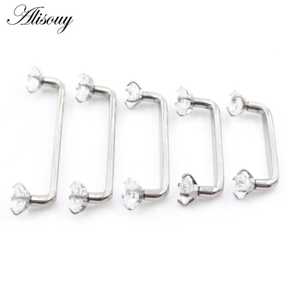 Alisouy 1 szt. Tytanowy kolczy – Body Jewelry Dermal recenzja i cena