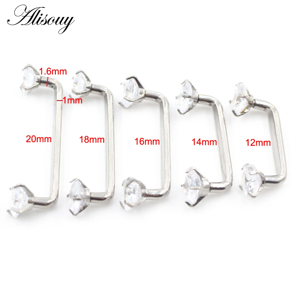 Alisouy 1 szt. Tytanowy kolczy – Body Jewelry Dermal recenzja i cena