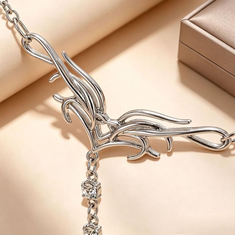 Łańcuszek na talię z kryształk – Body Jewelry Y2K recenzja i cena
