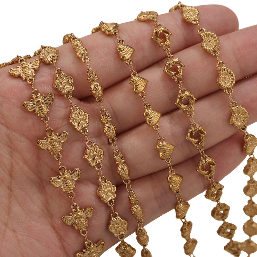 1M Złote Łańcuszki ze Stali Ni – Body Jewelry Chains recenzja i cena
