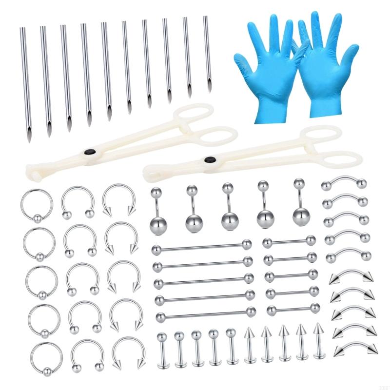 Kompletny zestaw biżuterii do  – Body Jewelry Industrial recenzja i cena