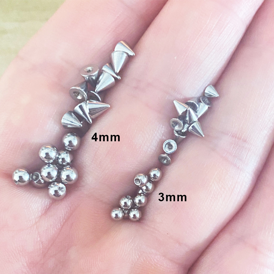 100 sztuk 16G 3mm 4mm wymienne – Body Jewelry Replacement Ball recenzja i cena