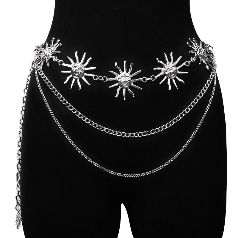 Gruby, wielowarstwowy punkowy  – Body Jewelry Chains recenzja i cena