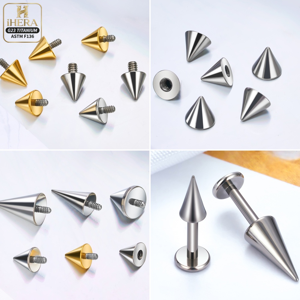 Tytanowe Stożki do Kolczyków 1 – Body Jewelry Replacement Ball recenzja i cena