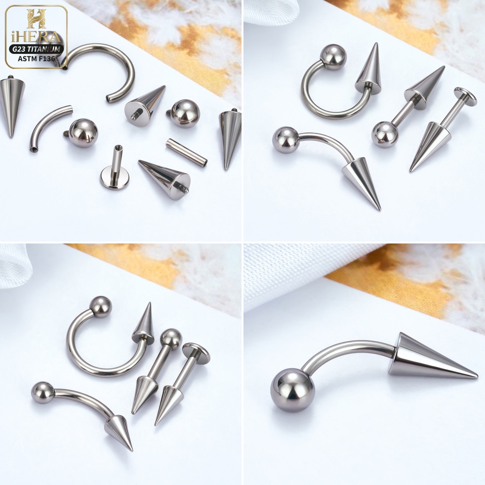 Tytanowe Stożki do Kolczyków 1 – Body Jewelry Replacement Ball recenzja i cena