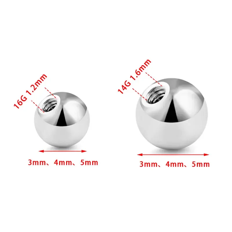 10 szt. G23 Tytanowe Kulki z G – Body Jewelry Industrial recenzja i cena