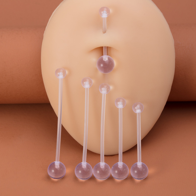 6 sztuk elastyczny piercing do – Body Jewelry Industrial recenzja i cena