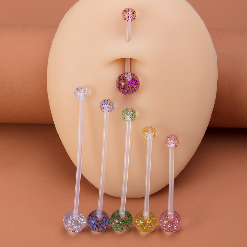 6 sztuk elastyczny piercing do – Body Jewelry Industrial recenzja i cena