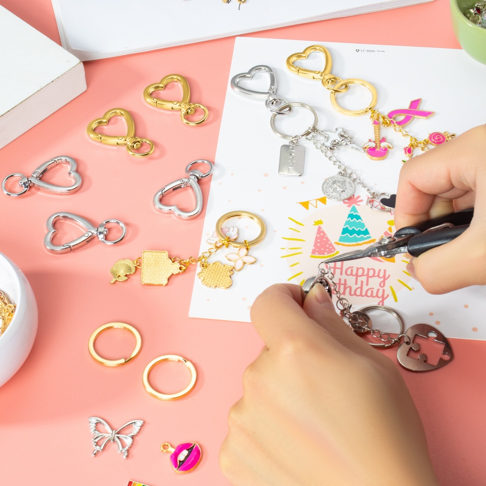 10 szt. Metalowe zapięcia typu – Daith Heart Ring recenzja i cena