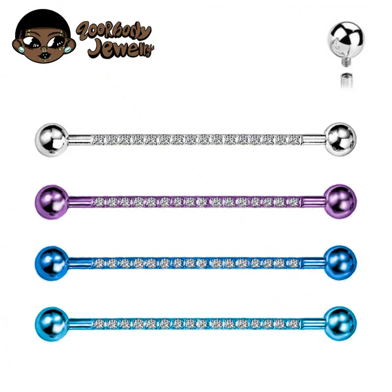 F136 Implant Grade Titanium 14 – Body Jewelry Industrial recenzja i cena
