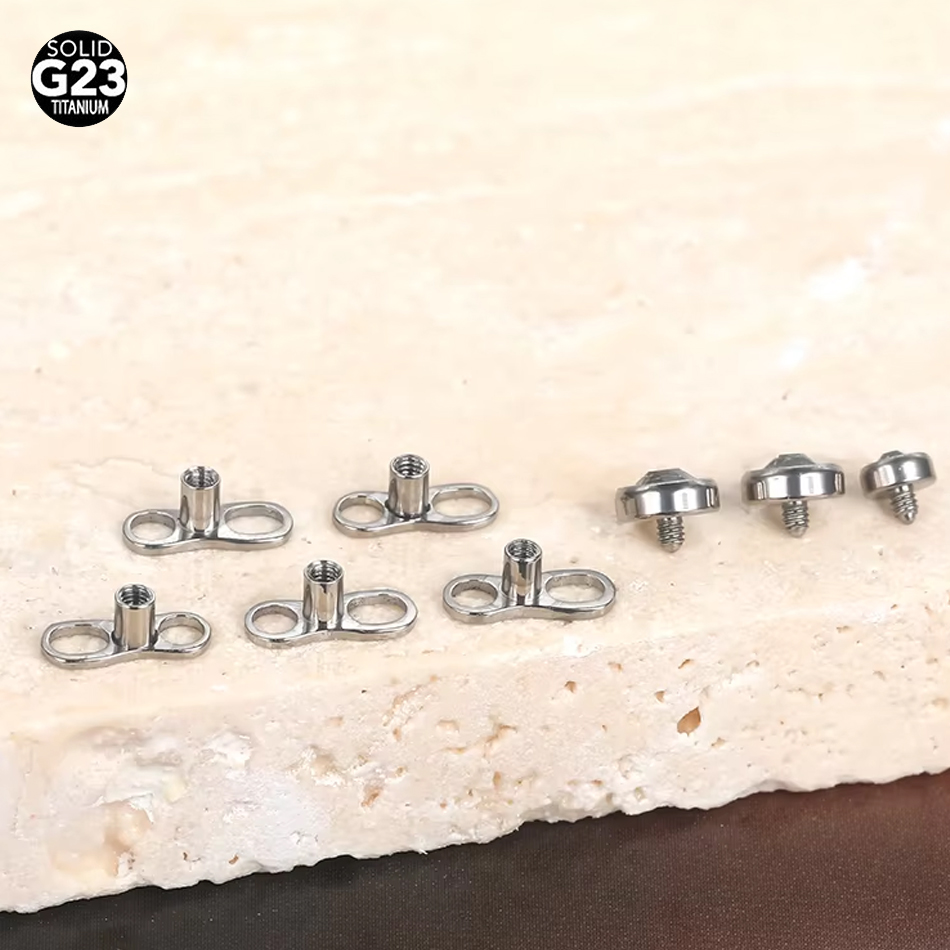 1 szt./5 szt. Tytanowe mikro p – Body Jewelry Dermal recenzja i cena