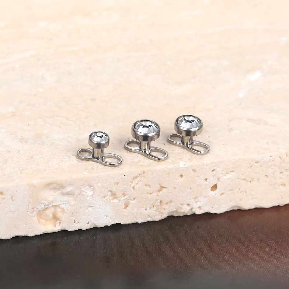 1 szt./5 szt. Tytanowe mikro p – Body Jewelry Dermal recenzja i cena
