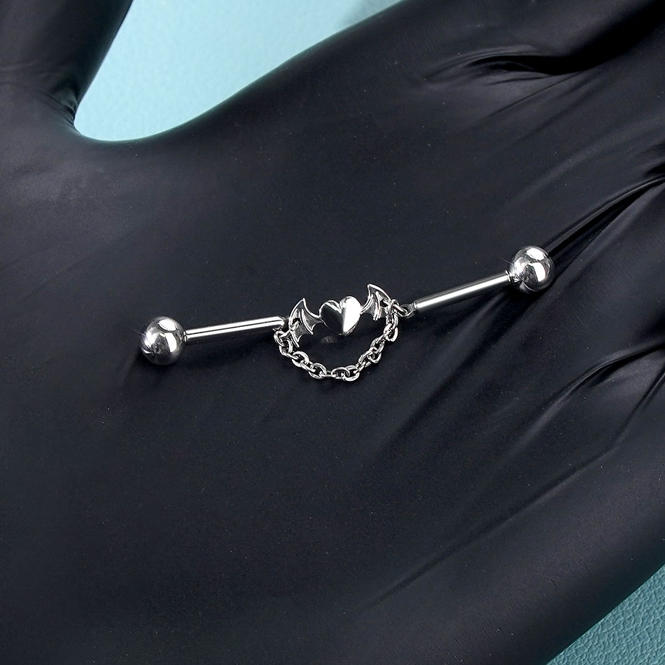 1 szt. Tytanowy kolczyk indust – Body Jewelry Industrial recenzja i cena