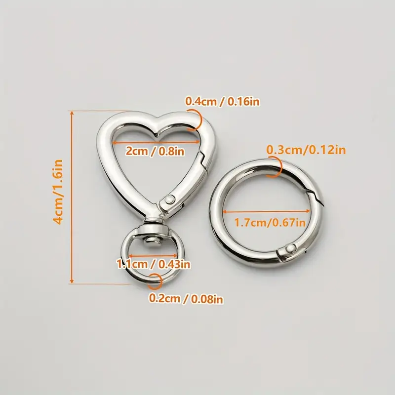 5/10/20/40 Zestawów Dwustronny – Daith Heart Ring recenzja i cena